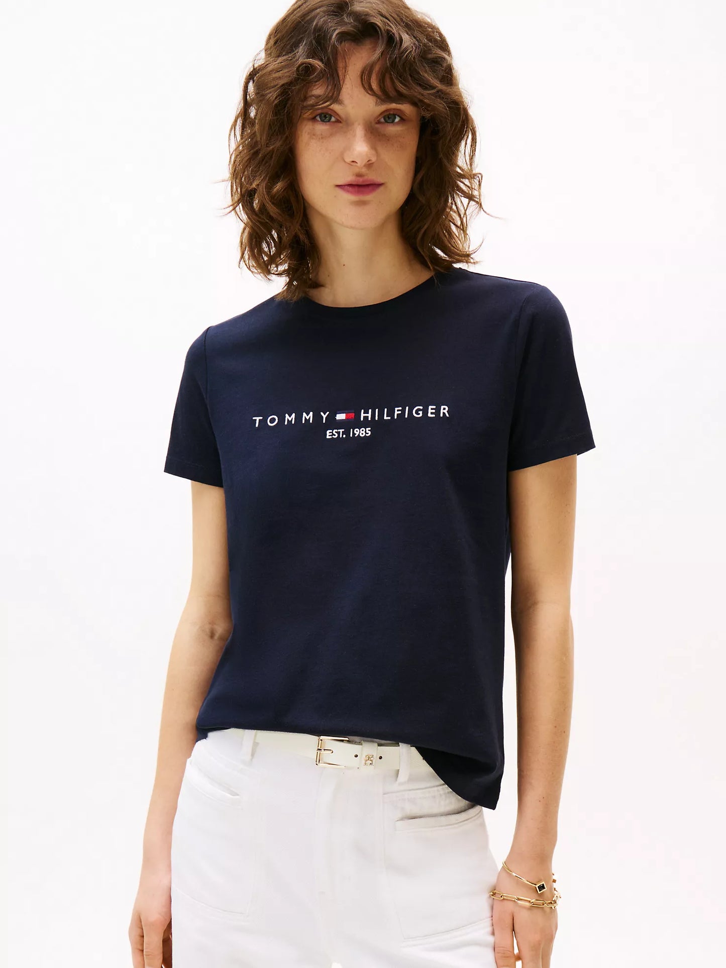 Camiseta con el logotipo de Tommy bordado